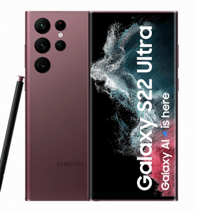 Samsung Galaxy S22 Ultra 256GB 8GB Ram Burgundy
