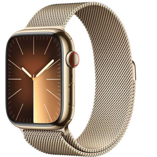 apple-watch-series-9-gps-cellular-45mm-smartwatch-with-gold-stainless-steel-case-with-gold-milanese-loop-one-size-fitness-tracker-blood-oxygen-ecg-apps-water-resistant